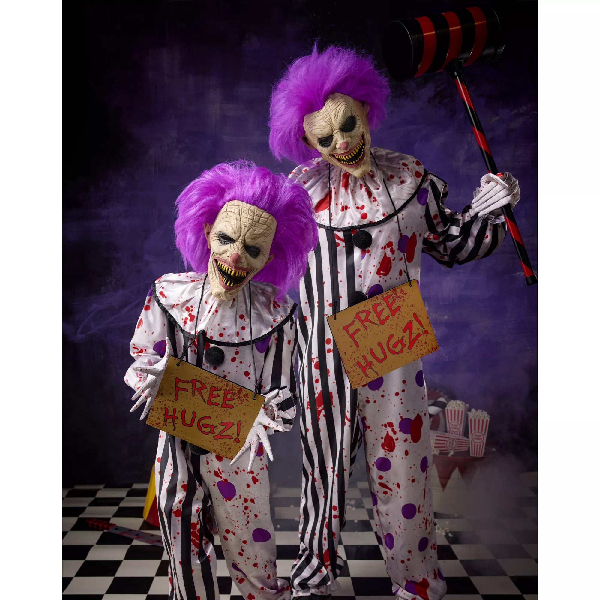 Adult Hugz The Clown Costume