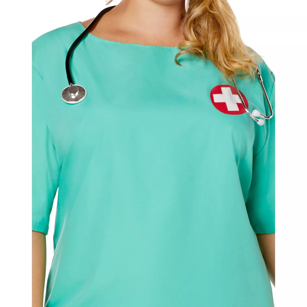 Adult ER Surgeon Plus Size Costume