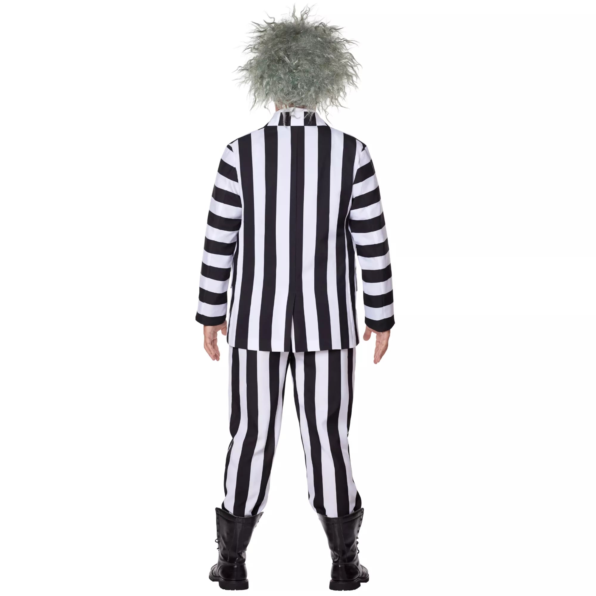 Adult Beetlejuice Striped Suit