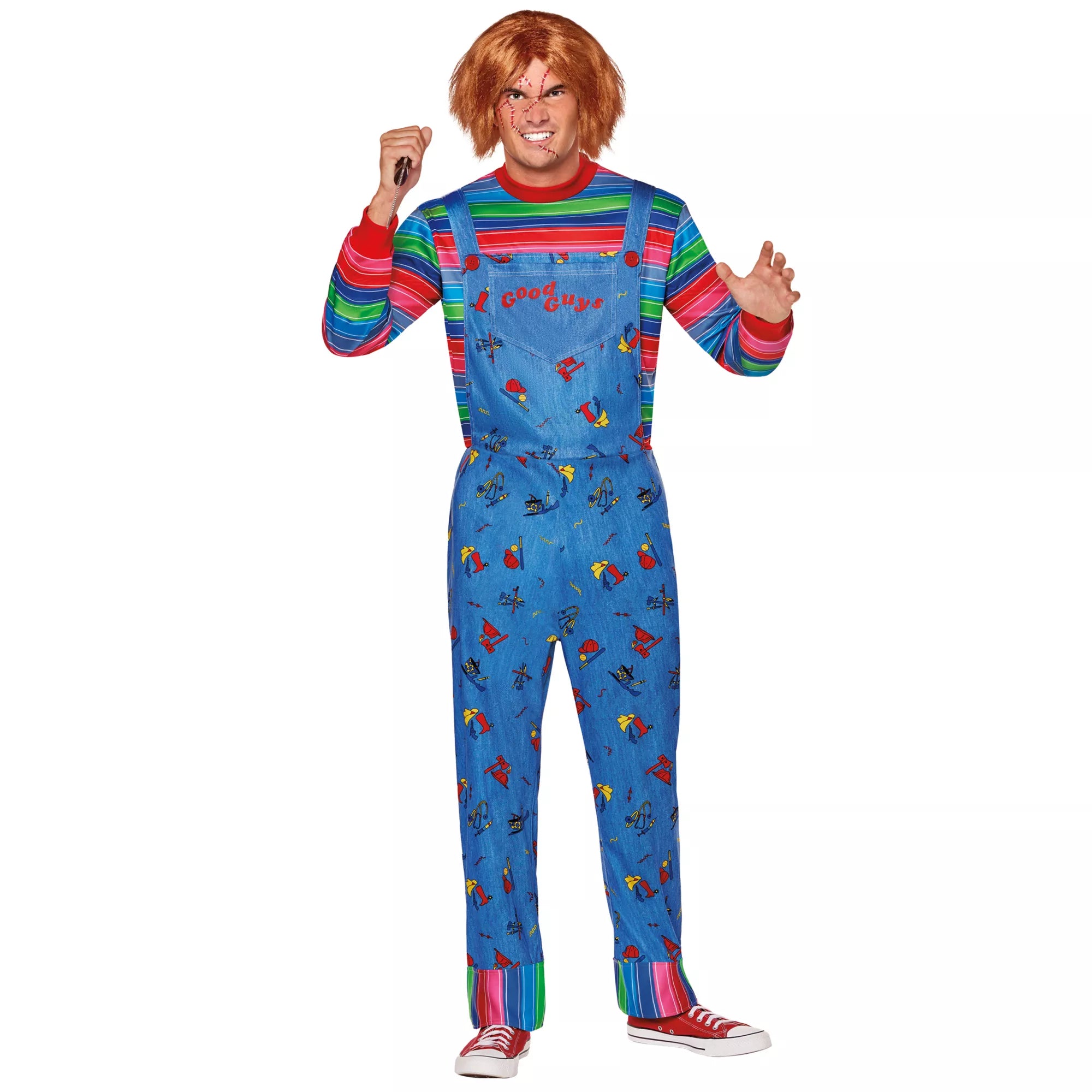 Adult Chucky Plus Size Costume - Seed of Chucky