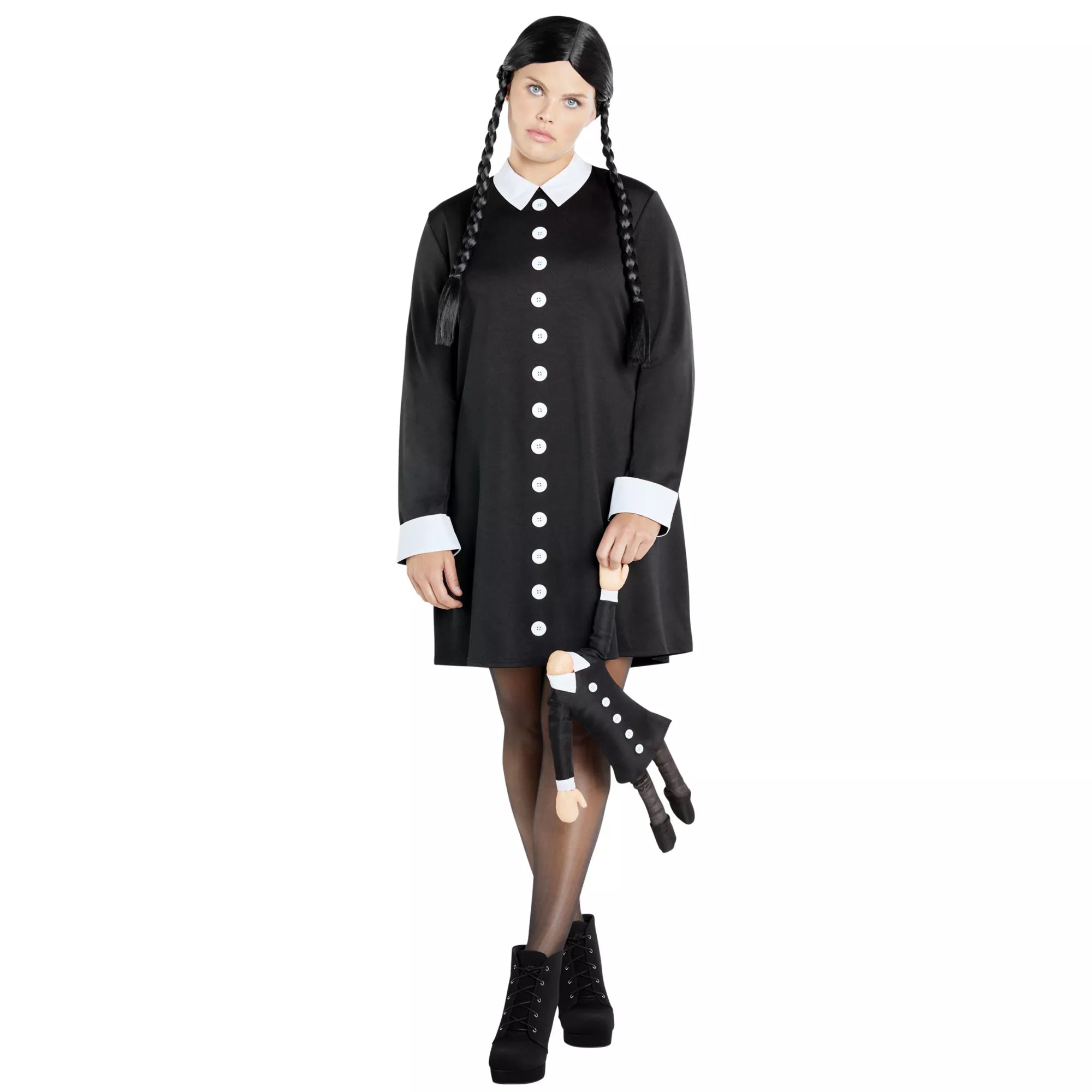 Adult Wednesday Addams Costume - The Addams Family