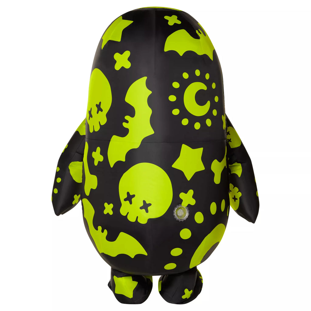 Kids Glow in the Dark Spooky Doodles Inflatable Costume - Fall Guys