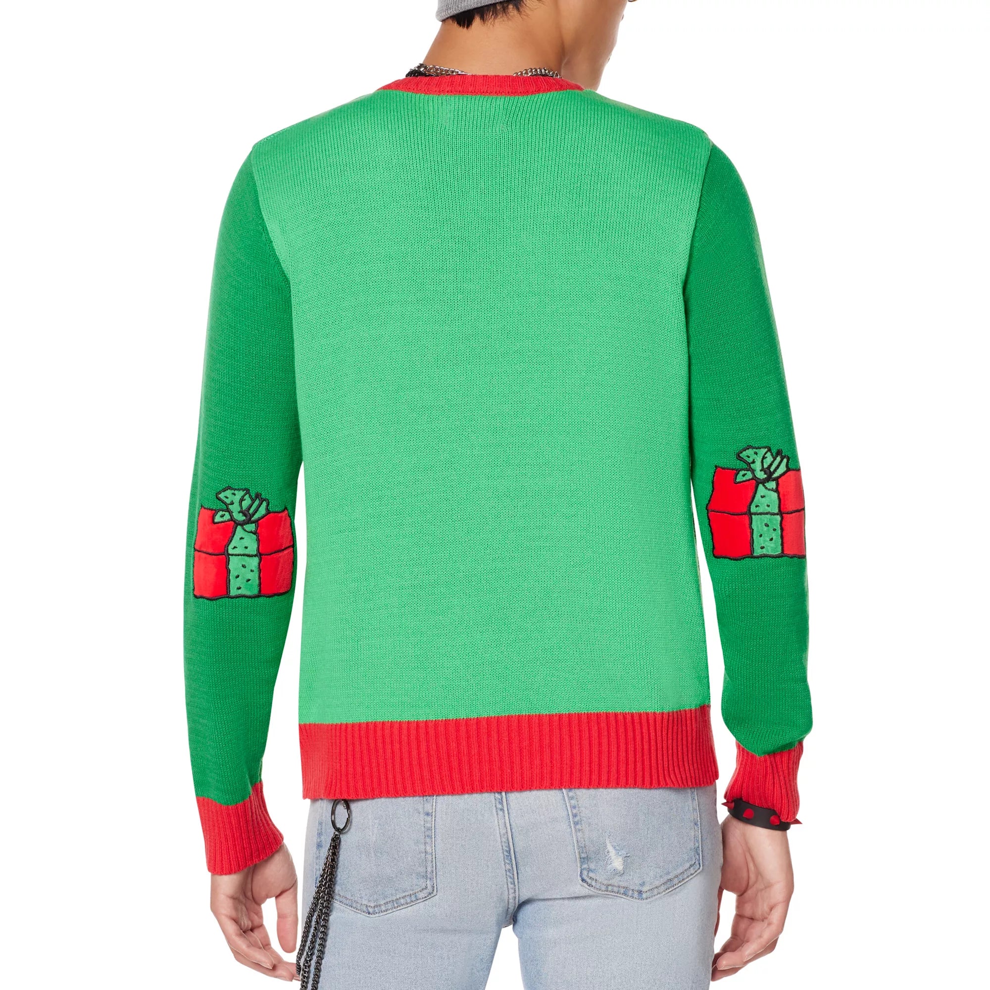 Light-Up Snoopy Dog House Ugly Christmas Sweater - Peanuts