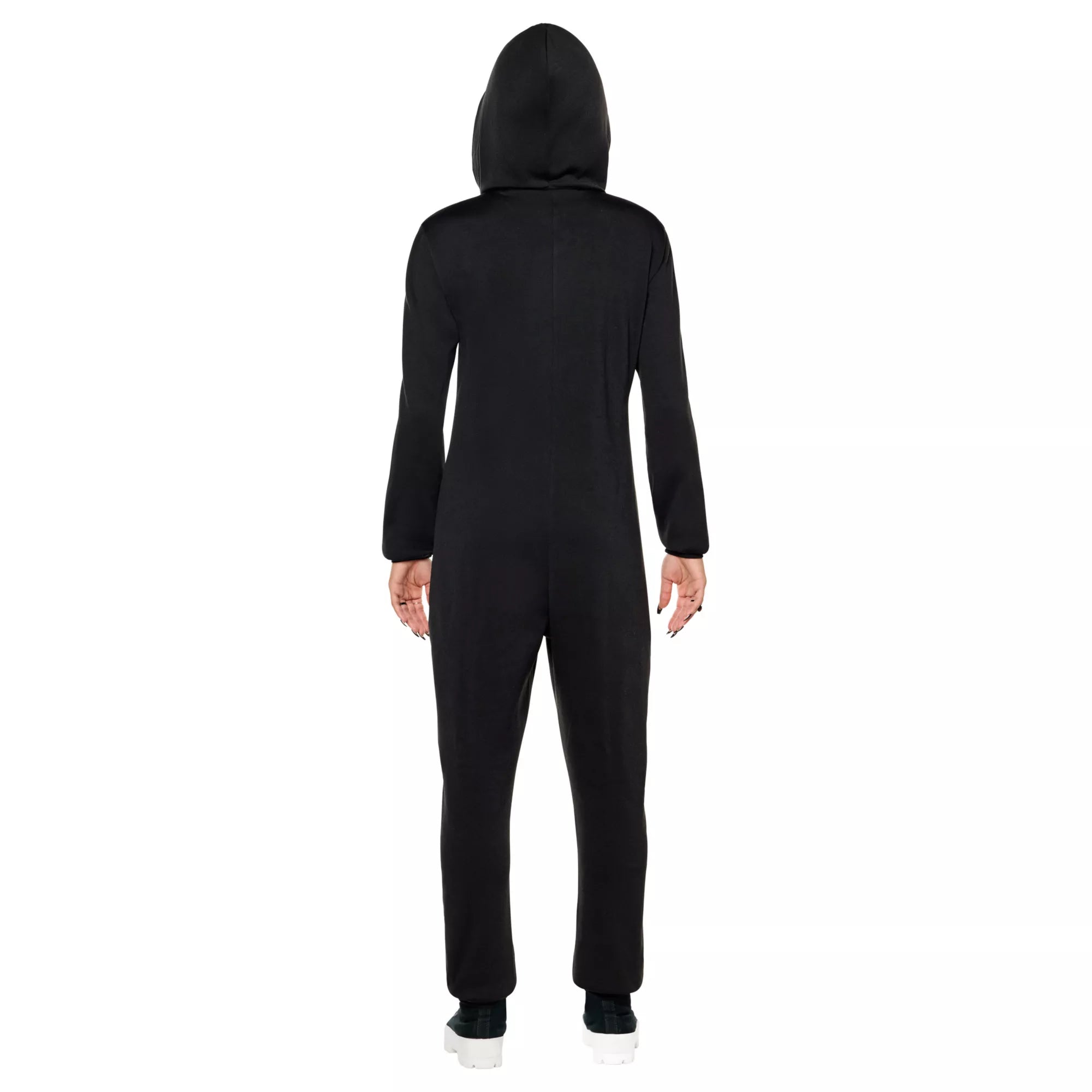 Adult Skeleton Jumpsuit Costume