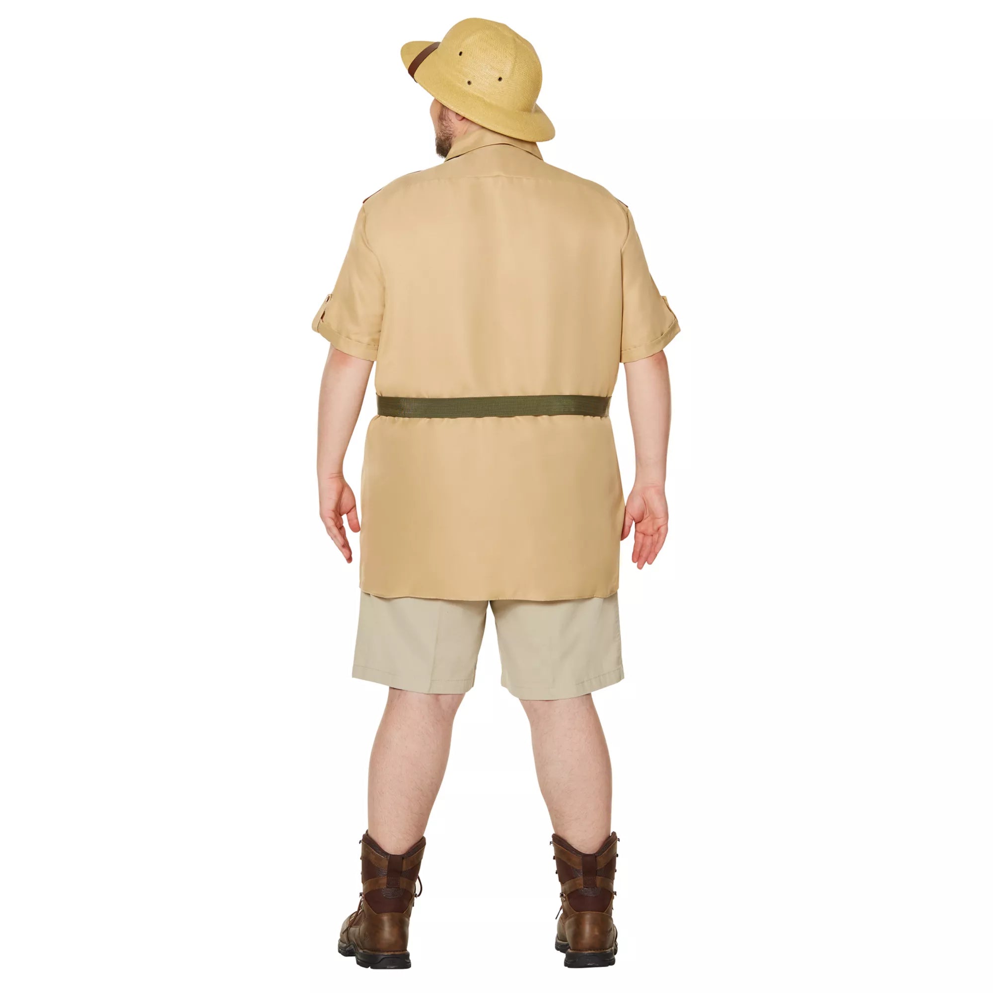 Adult Men's Zookeeper Plus Size Costume