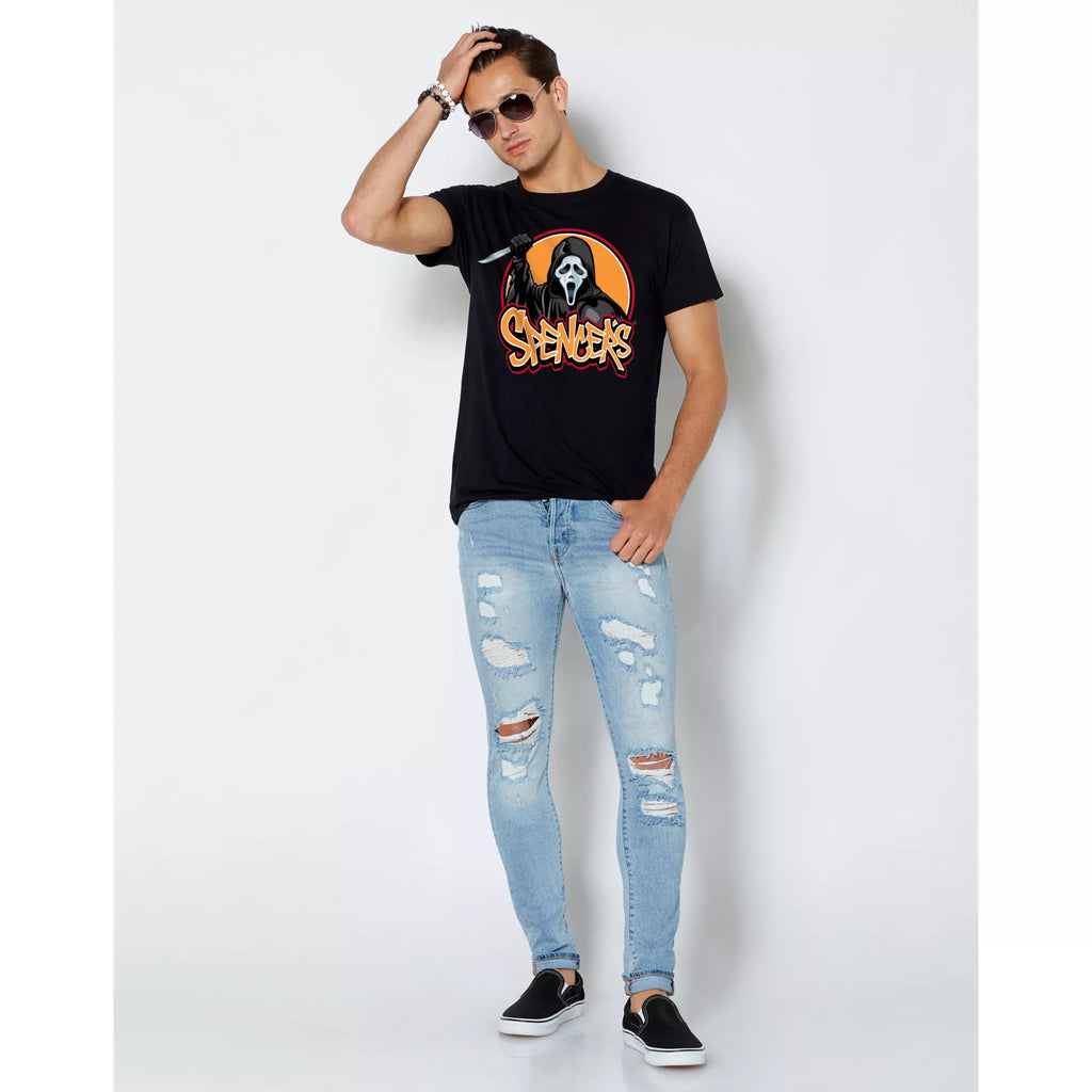 Ghost Face Spencer's Logo T Shirt
