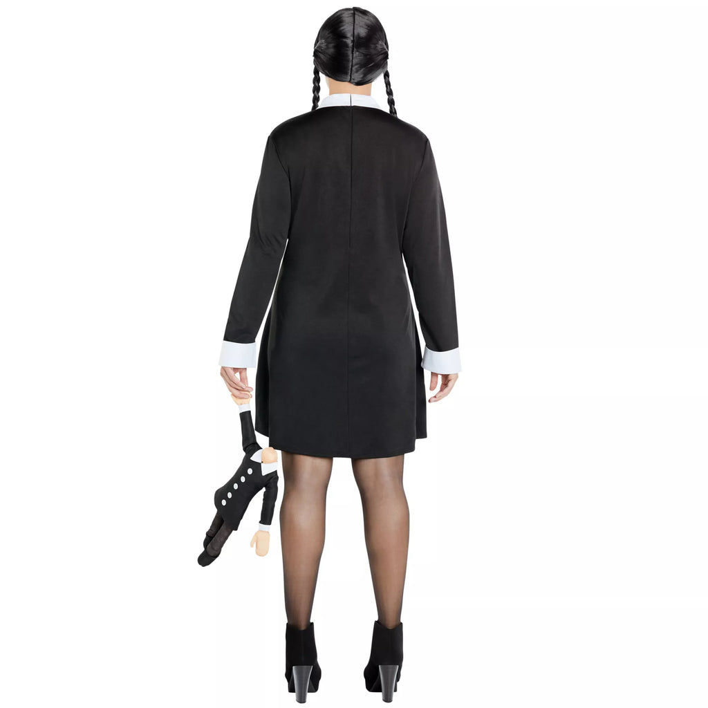 Adult Wednesday Addams Plus Size Costume - The Addams Family