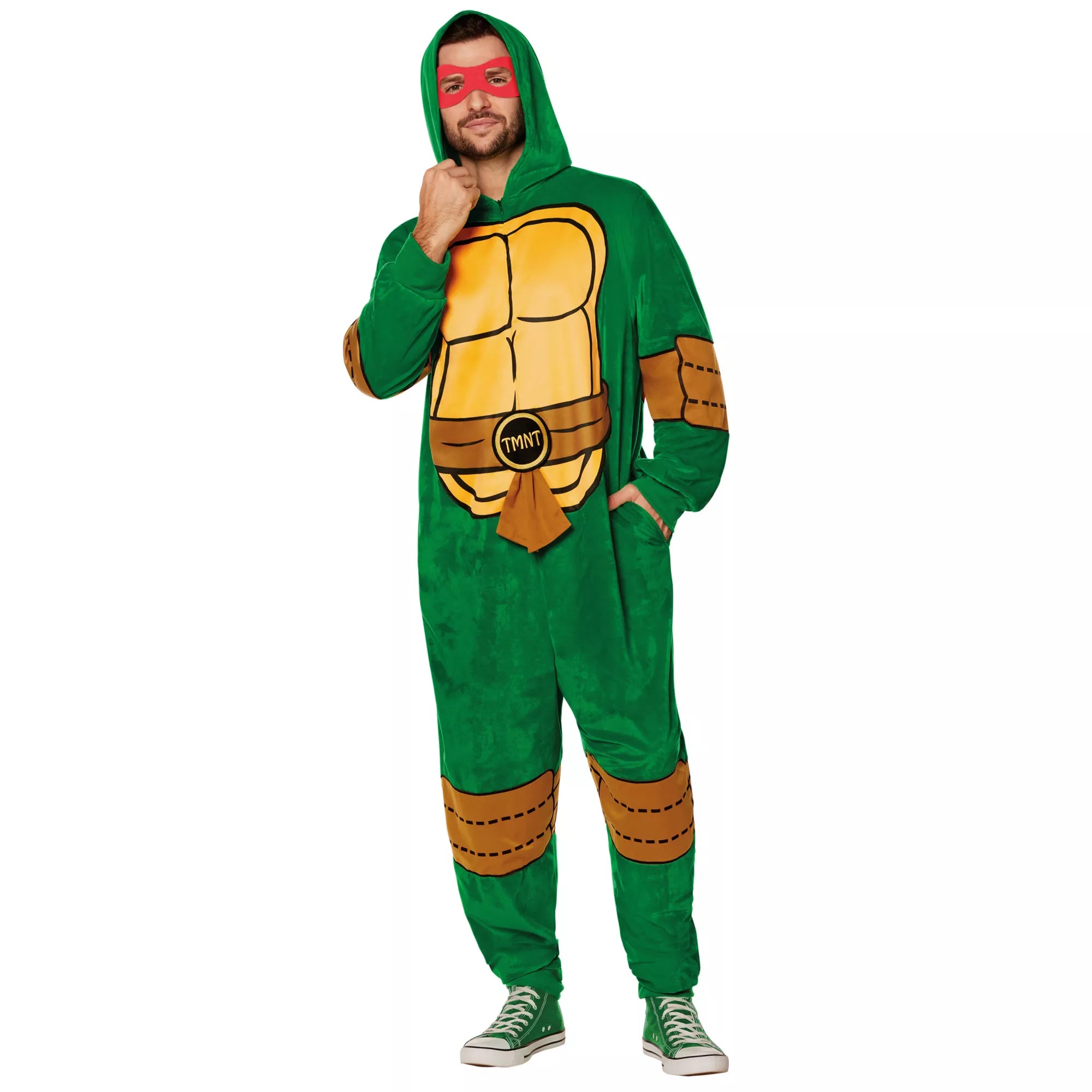 Adult Teenage Mutant Ninja Turtles Plus Size Jumpsuit Costume