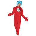 Adult The Thing Plus Size Jumpsuit Costume - The Cat in the Hat