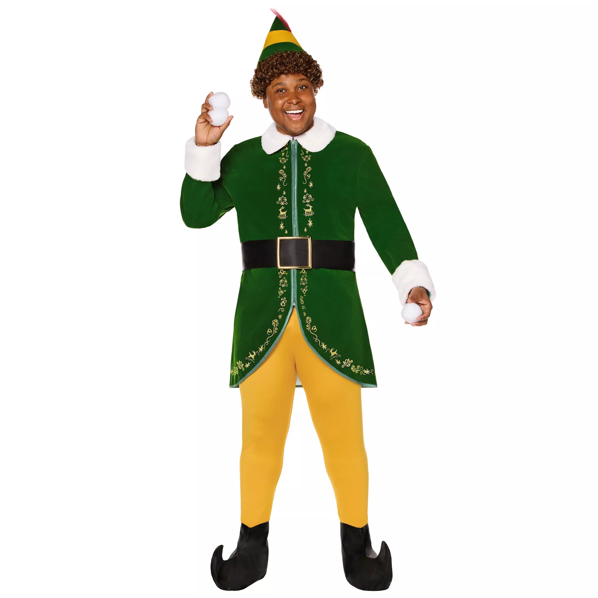 Adult Plus Size Buddy the Elf Costume - Elf