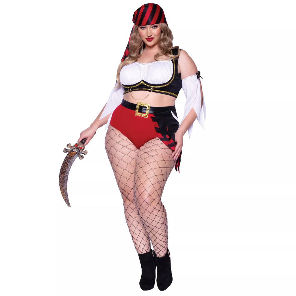 Wicked Pirate Costume Set