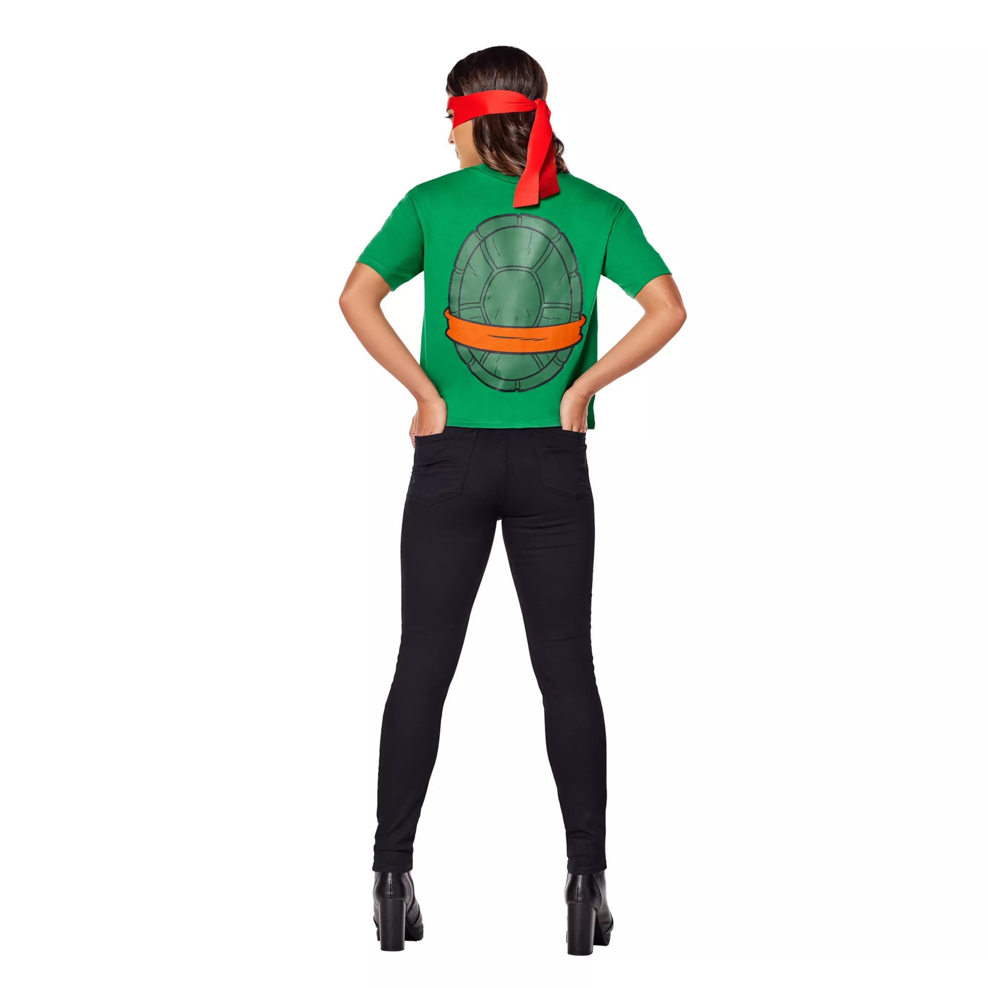 Adult Teenage Mutant Ninja Turtles T Shirt Plus Size Costume Kit